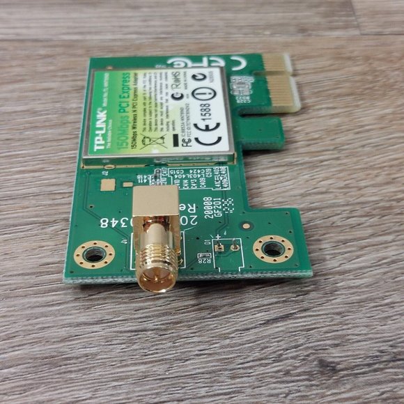 TP-Link 150 Mbps Wireless N PCl Express Adapter Model TL-WN781ND Rev:2.0 Wi-Fi - Picture 4 of 10